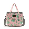 Bags 7L Flower Thermal Bag Oxford Waterproof Beach Cooler Camping Ice Bottle Food Lunch Box Thermo Insulated Bag