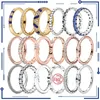 925 zilver 2023 NIEUW, ROSE GOUD, SILVER GOUD TRI -TRI -PAN PAN RING DAMIES 039 Groothandel gratis verzending van sieraden en mode -accessoires