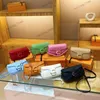 Con 2 correas de alta calidad Tabby Pillow Bag Bag Bags Cross Body Shoulse Bolsas de hombro Flap Pouch de lujo Luxury Leather Hobos Puff Tote Satchel Embragueo para mujer logotipo de logotipo