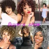 human curly wigs Wig hair patch for women with explosive heads short curly hair for black people covering the hairline on the top the head wig hair patch for women