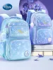 Sacs Sac école gelé pour fille primaire d'élève d'élève causal sac à dos Alice de grande capacité Super Light Grade 16 Mochilas