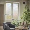 Naklejki okienne witraże szklane laser prywatności film słoneczny okna naklejka dekoracyjna statyczna fling fenetre dekoracje domu
