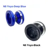 Magyyoyo n8 yoyo bola brinquedo metal profissional yoyo ball d47mm largura 41,4mm rolamento de 8-bola com corda yoyo brindes presente para crianças 240418