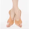 Dansskor demine belly pilates sko insula dansande pointe kuddar för balettrytmisk gymnastik fotspetsskydd halvstrumpor i