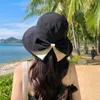 Beralar Ayarlanabilir Yay Balıkçı Şapkası Taşınabilir Geniş Ağsız Anti UV Güneş Vizör Kapağı Nefes Bulabilir Kova Yaz