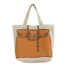 Bags High Quality Women Shoulder Bag Reusable Canvas Shopping Bags Creative Designer Portable Shopper Bag Casual Tote Handbag