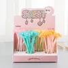 Pcs Gel Pens Cartoon Candy Keeps Scent Of Insects Black Colored Gel-ink Writing Cute Stationery Office School Supplies