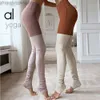 Desginier Alooo Yoga Aloe Pant Pant Leggings Origin With Same Style Double combinaison étape sur les pieds Déesse Nude Terre Matte Fitness Pantal