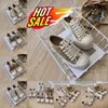 Casual schoenen Designer schoenen Damesplatform Vintage Trainers Sneakers Gold veter klittenband Maat 36-40 Klassiek comfortabel Gai Golden White