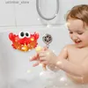 Sable Player Water Fun Crab Bubble Maker Musical Toy for Kids Fun Bathtub Toys Musical Toy Crab Toy Douche Toys Bubble Toys Bath Toys for Kids L416