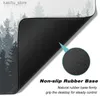 Mouse Pads Wrist Rests Grey Forest Trees Mouse Pad Gaming XL Computer New Large Mousepad XXL keyboard pad Natural Rubber Anti Slip Soft Mouse Mat Y240419