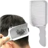 2024 Barber Fade Comb Hairdressing Essential for Blending Hairstyles Heat Resistant Brush for Men's Tapered Haircuts Barber Fade Comb