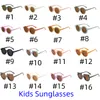 أزياء جولة الأطفال النظارات الشمسية الكلاسيكية الفتيات اللطيف