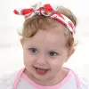 Baby Girls Hair Accessories Headband Infant Fruit Bows Newborn Rabbit Ear Watermelon Soft Ribbon Children Kids Headwear LL