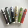 Tubes en plastique noirs vides 1G Connecté Jungle Boys Preroll plaisante