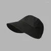 Bérets Couleurs solides Chapeaux pour femmes Summer Sun Sun Protection Sun Cap Ladies Fashion Wide Brim Outdoor Course