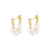 Boucles d'oreilles en peluche