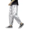 Pantaloni da uomo snelli slitta estate casual streetwear traspirante per uomo soild counch fitness pantaloni tasche ropa hombre