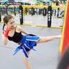 ショーツムエタイメン女性キッズMMAキックボクシングパンツロータスリボンキックボクシングサンダグラップリングファイトトレーニングユニフォーム240408