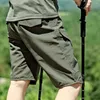 Mentes de shorts pour hommes Cargo militaire extérieur Running Sport Summer Man Fashion Tactical Pants Pantalon Pantalon Swirt
