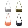 Tas dames knopen kleurstof bedrukte handtassen tote mode voortrquise winkelen nylon casual reisschouderklauwen