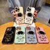 Cell Phone Cases Samsung Galaxy A14 A15 A24 A25 A34 A54 A04S A05 A13 A23 A53 A12 A22 A32 A52 Astronaut Phone Holder Silicone Cover J240418