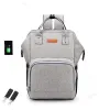Torby USB Wodoodporna ładowarnia torba na pielęgnację plecak macierzyński torba pielęgniarski