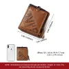 Carteiras GZCZ Couro genuíno Men Wallet Fashion Coin Purse Titular Small Wallet Men Men Portomonee Male Clutch Zipper Gramp por dinheiro