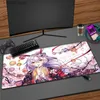 Pads de souris Le poignet repose 40 * 90cm de la taille multi-taille Big Mouse Pad Gamer Yae Sakura Honkai Impact grand clavier Mousmat Gamepad pour ordinateur portable Y240419 pour ordinateur portable Y240419