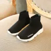 Outdoor 2020 Spring Nowe dziecko na świeżym powietrzu oddychające płaskie chłopcy School School Nisclip Net Casual Shoes Buty Girl Sneakers 115 lat LJ20102