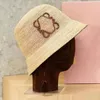 Geniş Memul Şapkalar Moda Lüks Marka Tasarımcı Kova Şapkası Kadınlar Erkekler Aile Çim Kapaklar Casquettes Balıkçı Kovaları Yaz Güneşi