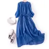 Women Summer Robe Buddha Zen Retro Artistic Tea Dress Lose Holiday