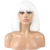 Wig bouclés humains Wig Wigs Fashionable Makeup Dance Freades Night Clubs Coathear Broom Wigs