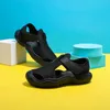 Sandalen nieuwe aankomst zomer kinderen strand jongens casual sandalen kinderen schoenen gesloten teen baby non-slip sport sandalen voor meisjes EU-maat 22-33 240419