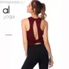 Desginer Alooo Yoga Top Shirt clothe Short woman Som