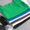 Chic Basic Tank Top Kadın Yüksek Kaliteli İnce Kamarizli Kadın Örgü Kadın Özgürlük Sorunsuz Crossover Racerback 240412