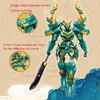 3D 퍼즐 2024 New Xiaoluban Mountain 및 Sea Classic Mech Series Puzzle Model Assembly Childrens 성인 빌딩 블록 입자 생일 240419