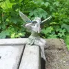 Jouer la statue de fée de flûte ange jardin sculpture décoration de jardin extérieur jardin jardin artisanment 240418