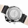 Mens Running Second Fashion Full Function Timing Business Mens Quartz Watch Small