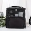 Cosmetic Bags Handheld Travel Storage Bag Visible Mesh Window Easy To Find Items Makeup Gift For Parent Friend And Family