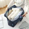 Cubra Bolsa de viagem de grande capacidade Travel Organizer Roupas Duffel Bags Lagem para homens e mulheres Bolsa de fim de semana de moda