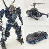 MetaGate-G01 Haiku Drift Three Warriors Car Plane Transformation Action Figure Robot Model Deformed Toys Car Collection Gifts 240408