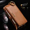 Wallets Floveme Retro Classical Leather Phone Case for Iphone 12 X Xr Xs Max Flip Wallet Protect Cover for Iphone 11 678 Plus 5 S Shell