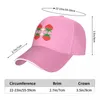 Ball Caps Strawberries Baseball Cap Bobble Hat Trucker hoeden dames heren voor dames