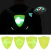 Bags LED Wireless cycling vest Bicycle Reflective Warning Vests with LED Turn Signal Light Remote Control Safety Bag MTB Bike Bag