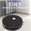 3 In 1 Smart Sweeping Robot Home Mini Sweeper vegen en stofzuigende draadloze vacuümreiniger vegen robots voor thuisgebruik 240418