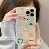 Cell Phone Cases Cute Rabbit Soft Wave Phone Case Suitable for iPhone 11 Phone Case iPhone 14 Pro Max 15 Pro 13 Mini 12 Xsmax X XR 7 8 14 15 Plus SE 2020 Funda J240418