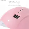 Nail Dryers LINMANDA Mini Pink 12 UV LEDs Gel Nail Polish Dryer Lamp 36W Nail Photo Machine Professional Manicure Tool Equipment Y2404190T50