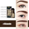 Enhancers Eyebrow Stamp Stencil Tint Cosmetics Professional Makeup Brow Lift Eyebrow Enhancers One Step Eyebrow Powder Stamp Shaping Kit