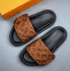 Designer slippers Women fashion slippers thick soled slippers Leather upper Water platform 4.5CM eur35-40